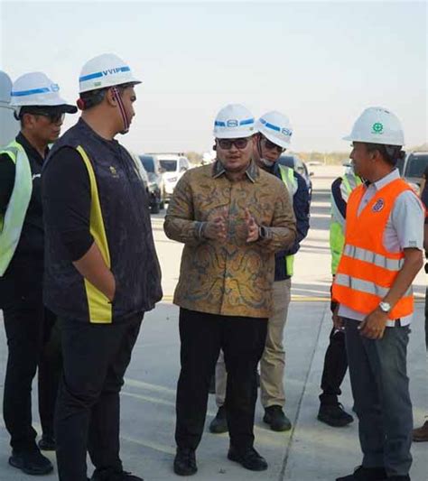 Menpora Dito Dan Bupati Kediri Mas Dhito Cek Bandara Dan Stadion Tak