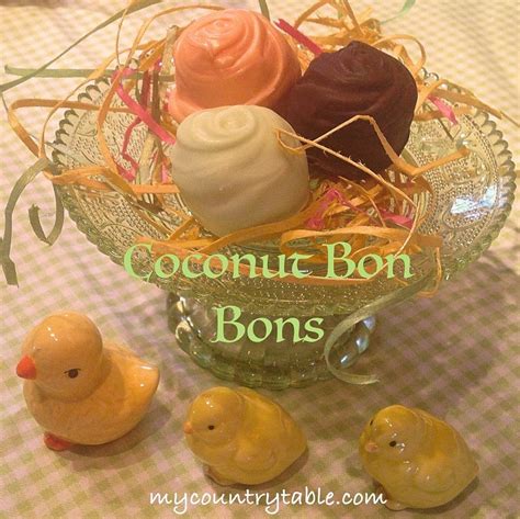 Decadent Coconut Bon Bons