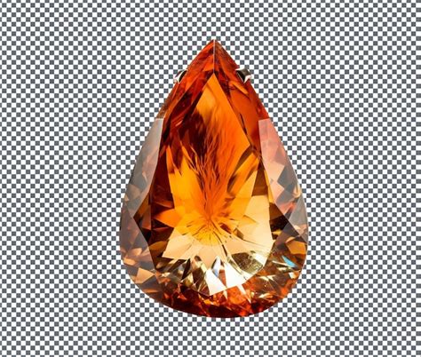 Premium PSD Magnificent Topaz Isolated On Transparent Background