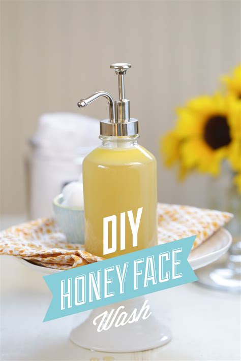 Diy Homemade Honey Face Wash Live Simply