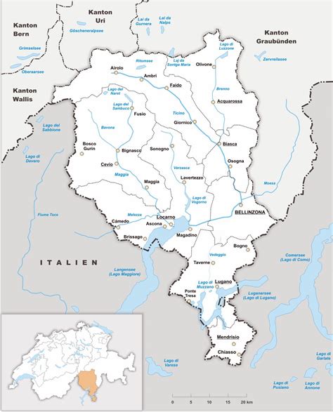 Large Ticino Maps For Free Download And Print High Resolution And