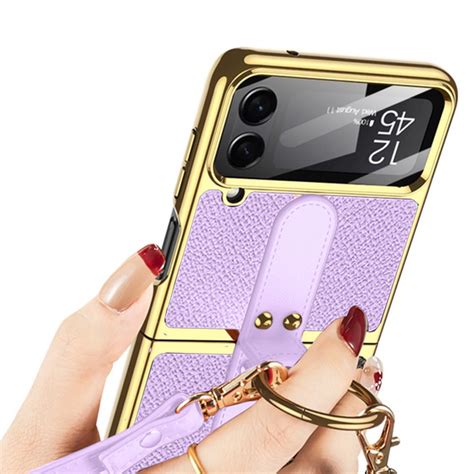 Etui Gkk Metal Ring Do Samsung Galaxy Z Flip G Purple Sklep Xgsm Pl