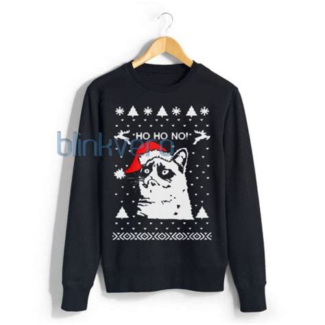 grumpy cat christmas sweater t shirt 20