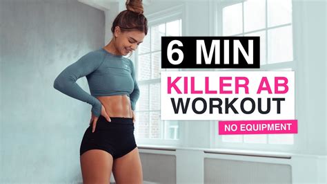 6 Min Killer Ab Workout Youtube