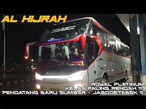 Al Hijrah Bus Pendatang Baru Dengan Chassis Premiumsiap Bersaing Di