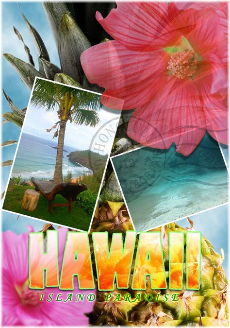 Hawaii Postcard by XmorpherX on DeviantArt