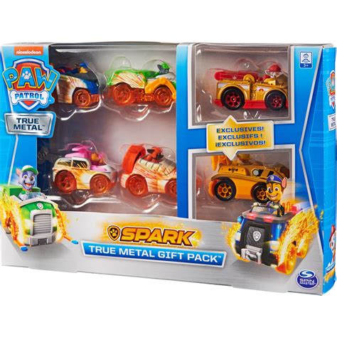 Spin Master Paw Patrol Confezione Regalo True Metal Spark Con