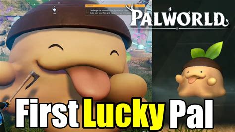 Finding my first Lucky Pal #palworld #xbox - YouTube