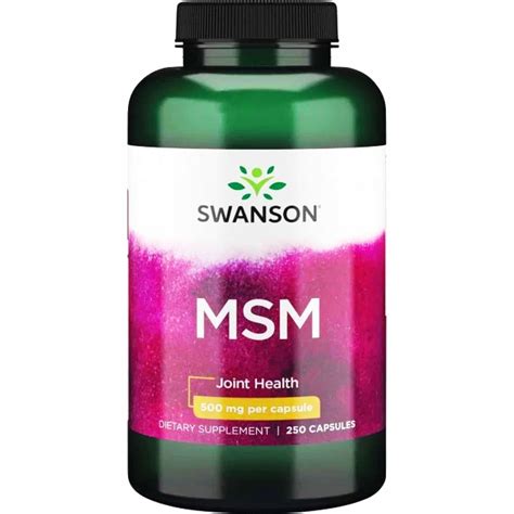 Swanson Msm Mg K Siarka Organiczna Stawy Allegro Pl