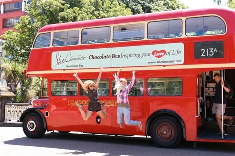 Christchurch Chocolate Bus Comes To Wellington Nz New