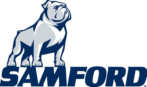 Samford Bulldogs Logo - Alternate Logo - NCAA Division I s-t (NCAA s-t) - Chris Creamer's Sports ...