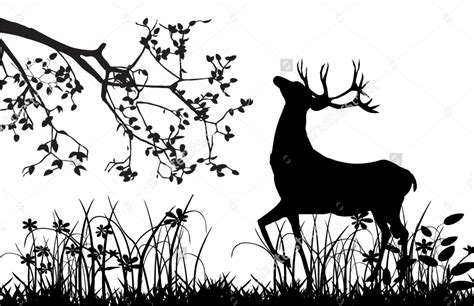 9+ Deer Silhouette Designs | Design Trends - Premium PSD, Vector Downloads