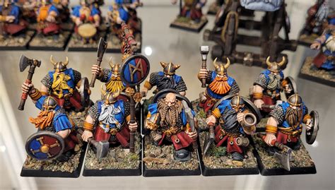 3d Printable Dwarfs Warriors Unit Highlands Miniatures By Highlands