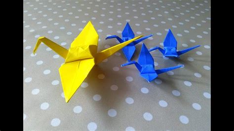 How To Make Bird Origami Tutorial Cara Membuat Origami Burung YouTube