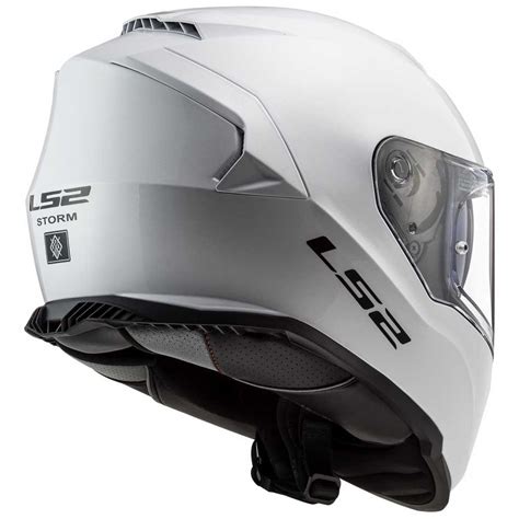 Ls Ff Storm Full Face Helmet Hvit Kj P Og Tilbud Motardinn