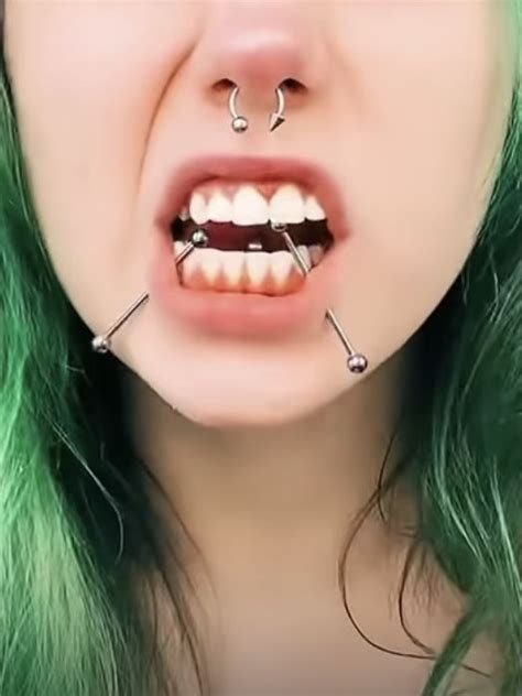 Pin By On Body Modifications In Piercings Nostril Hoop Ring