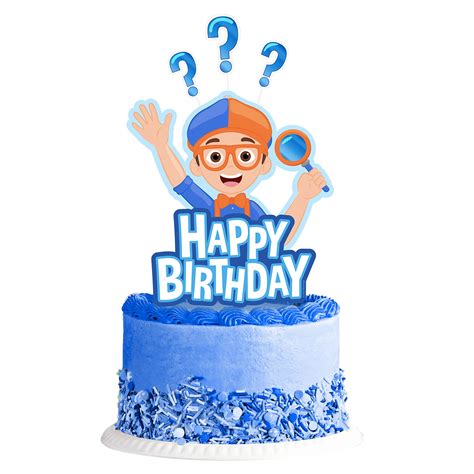 Buy Treasures Gifted Officially Licensed Blippi Cake Topper Blippi