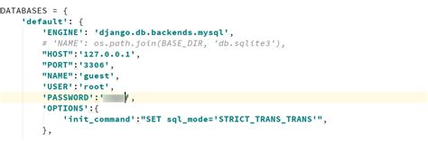 Djangodbutilsoperationalerror 1045 “access Denied For User ‘root‘‘localhost‘ 报错解决 Csdn博客