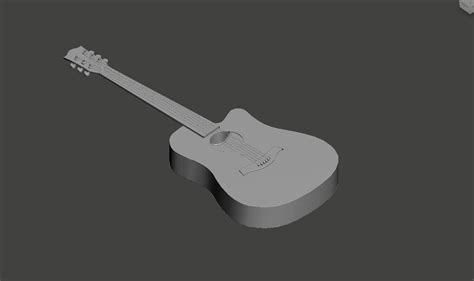 Stl File Guitar Model 🎸・design To Download And 3d Print・cults