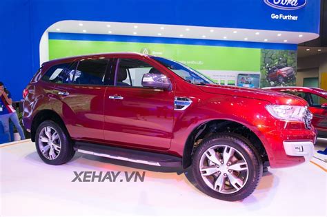 Cận cảnh từng chi tiết mẫu xe Ford Everest hot nhất tại Triển lãm ô tô Việt Nam