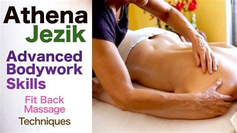 Athena Jezik Fit Back Massage Therapy With Athena Jezik And Dena Madd Youtube