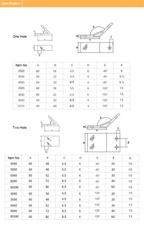 45° Bracket Roc Aluminum