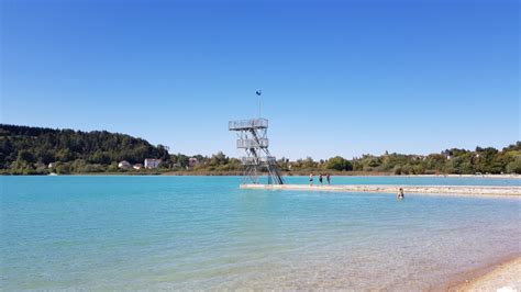 Clairvaux Les Lacs Lac De Clairvaux Plage Baignade Jura Tourisme