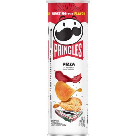 Pringles Pizza Potato Crisps Chips 1 Ct 5 5 Oz Kroger