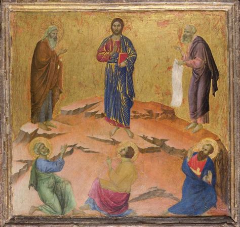 Duccio Di Buoninsegna The Transfiguration Duccio Di Buoninsegna Artist