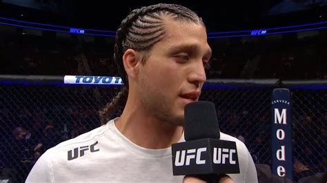 Ufc 222 Brian Ortega Octagon Interview Youtube This Why I Like Him ️