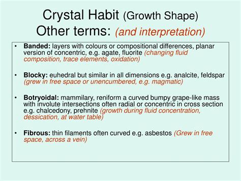 Ppt Introduction To Mineralogy Dr Tark Hamilton Chapter Lecture