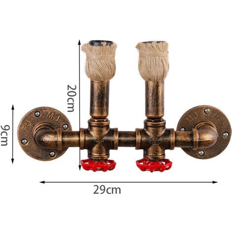 E Double T Te R Tro Industrielle Applique Murale Conduite D Eau