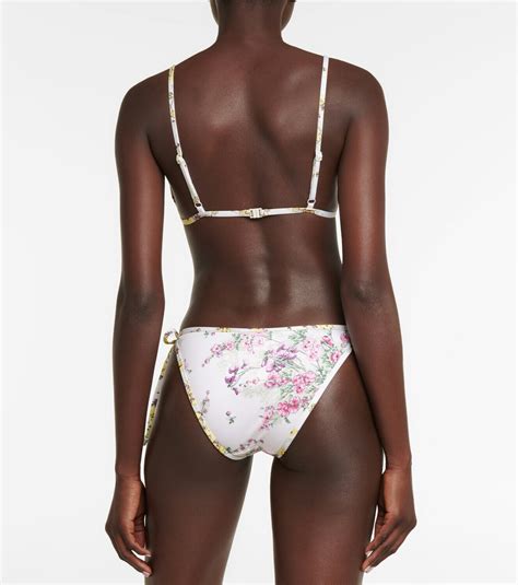 Zimmermann Jude Ruffle Trimmed Floral Bikini Zimmermann