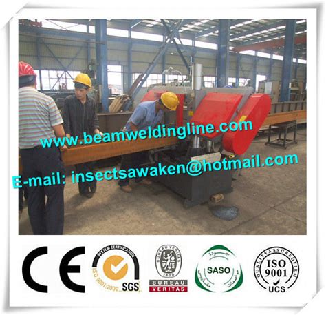 Full Automatic Horizontal Metal Band Sawing Machine Double Column