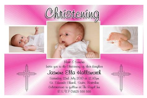 Christening Invitation Template Free Printable Printable Templates Free