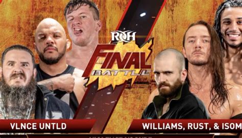 Two New Matches Added To ROH Final Battle Including Six-Man Tag | 411MANIA