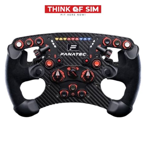 Fanatec Clubsport Steering Wheel Formula V2 5X Red Buttons Complete