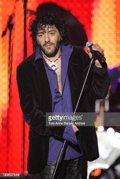 Rachid Taha during CANAL + 20th Anniversary Concert to be aired in ...