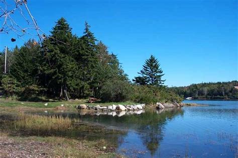 Hermit Island Campground Maine Map