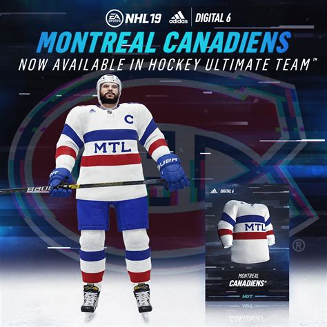 NHL - Adidas reinvents Original Six jerseys in EA Sports' 'NHL 19'