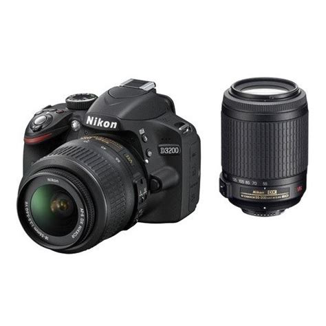 Купить Цифровые фотоаппараты Nikon D3300 18 55 Vr Ii 55 200 Vr Kit