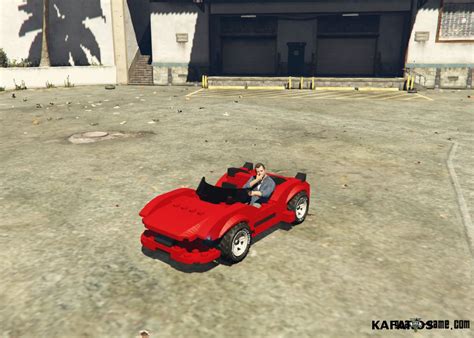 LEGO Car - машина из лего в гта 5 » Файлы и моды для gta 5 на пк