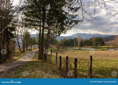 N Beautiful Country Landscape Hills Trees Stock Photo Image Of Hills