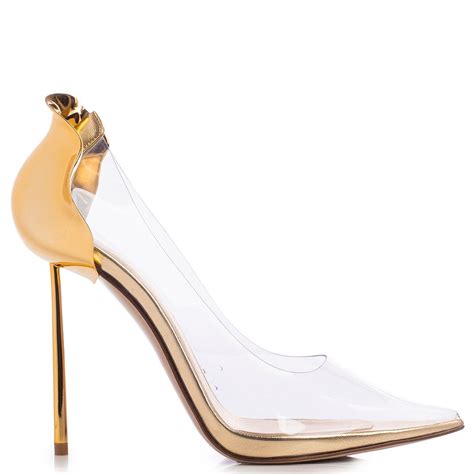 Patent Leather Padlock Pointy Naked Sandal Artofit