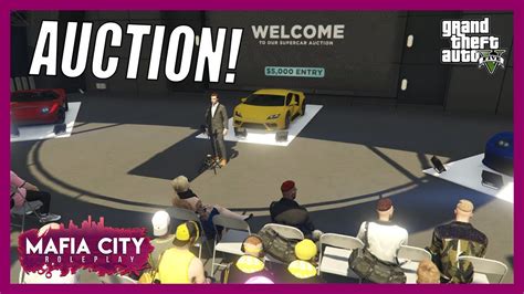 Hosting A SUPERCAR Auction GTA 5 RP Mafia City Roleplay YouTube