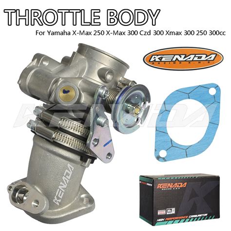 KENADA RACING Throttle Body Yamaha Xmax 250 Xmax 300 38mm 40mm 42MM