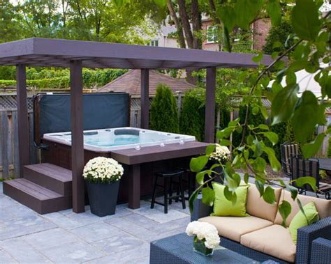 35 Cozy Outdoor Hot Tub Cover Ideas You Can Try Homemydesign