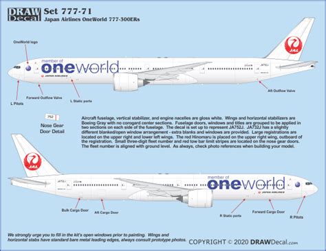 777 300ER DRAW Decal