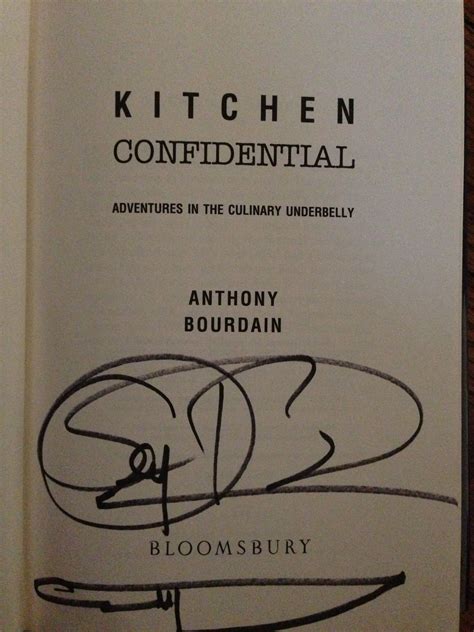 Anthony Bourdain Fans Explain Who Is Bigfoot Kitchen Confidential In The Book - DADA
