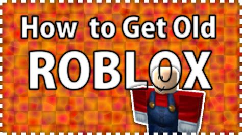 Old Roblox Games